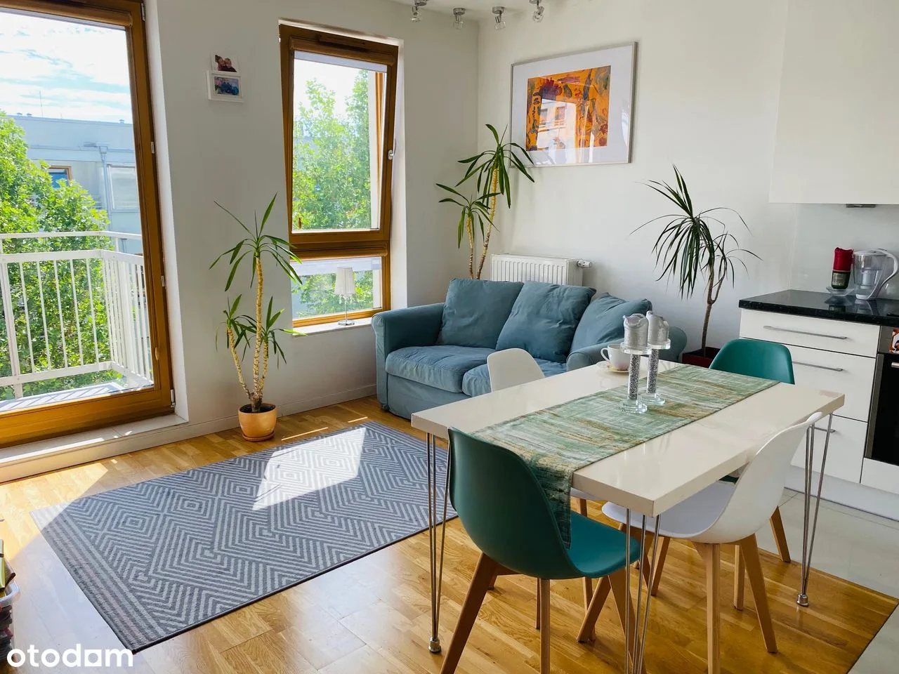 Mieszkanie 44 m², balkon