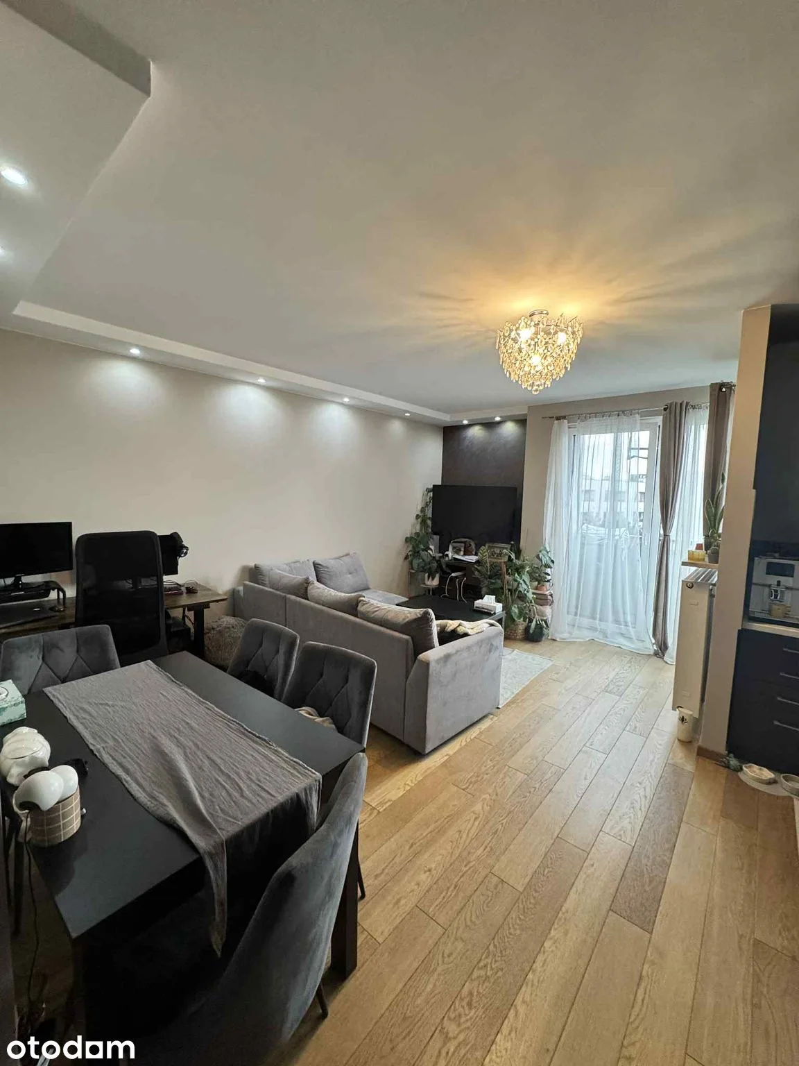 Dwupokojowe 51,6 m2 / balkon / garaż / os Wilno