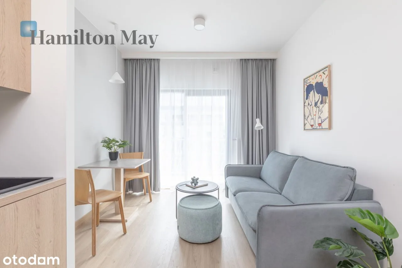 Apartament z jedną sypialnią na Mokotowie