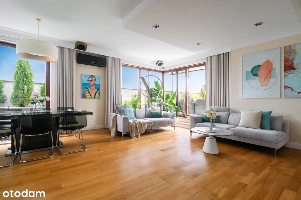Penthouse z tarasem 350 m², bez sąsiadów na pietrz