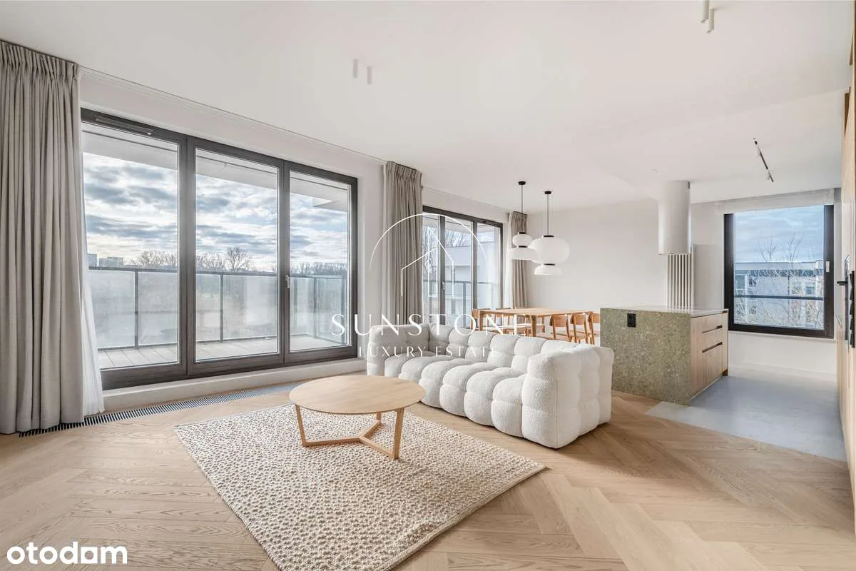 Apartament 107m2| 4 pokoje| Widok na Park Skaryszewski