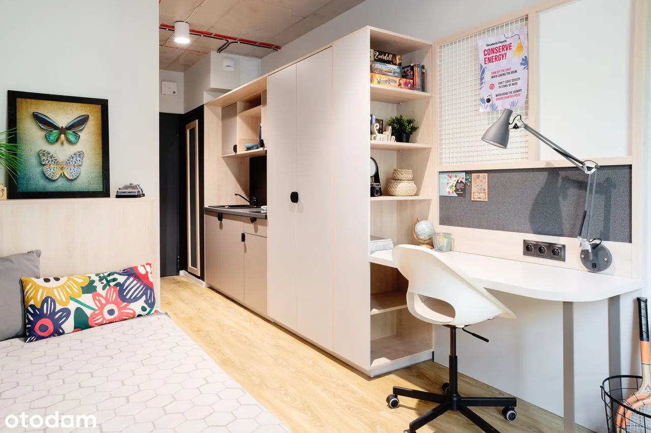 Super studio dla singla/studenta (siłownia, gaming room w cenie)