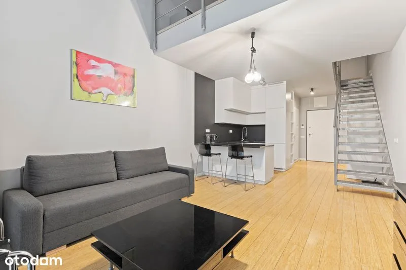 Dwupoziomowy LOFT w Woronicza Qbik