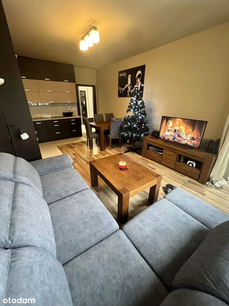 One-bedroom apartment with balcony in Ursynów