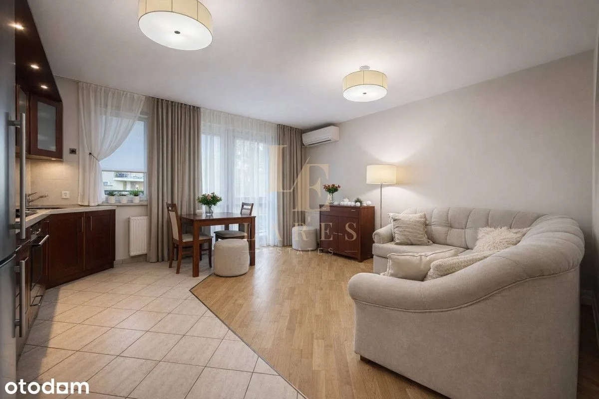 Two-bedroom apartment in Bemowo