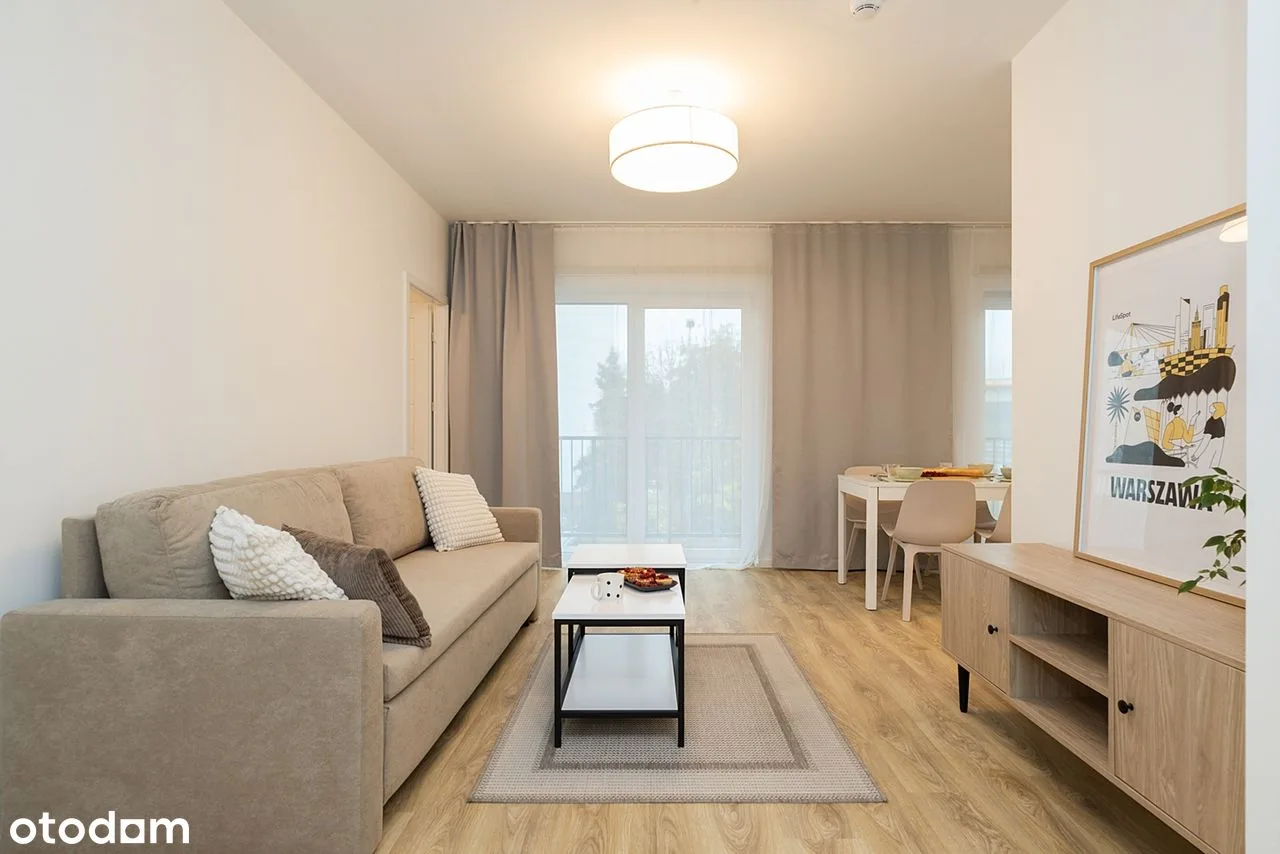 Fully furnished three-bedroom apartment in Praga-Południe