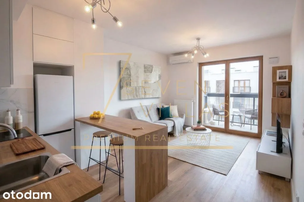 Fully furnished 1-bedroom apartment in Mokotów