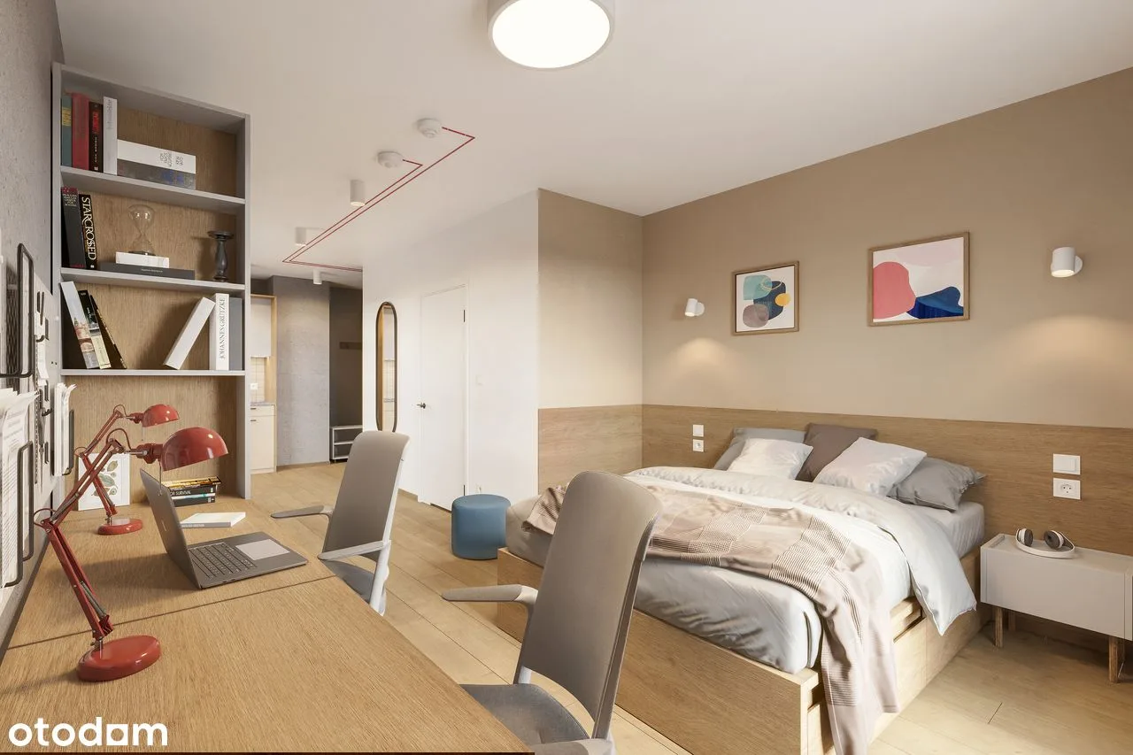 New furnished studio in Mokotów