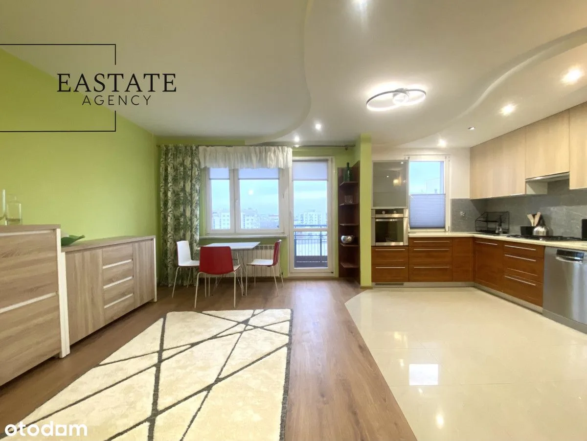 Two-bedroom apartment with balcony in Ursynów