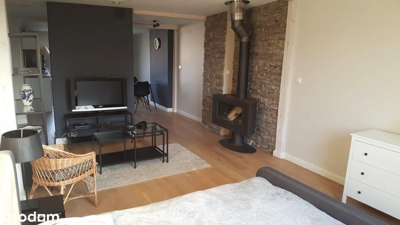 50 m² loft z kozą i ogródkiem