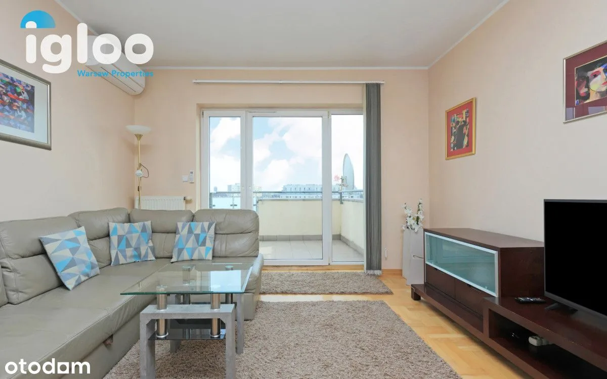 2 sypialnie| garaż| komórka| balkon| klimatyzacja| Marina Mokotów