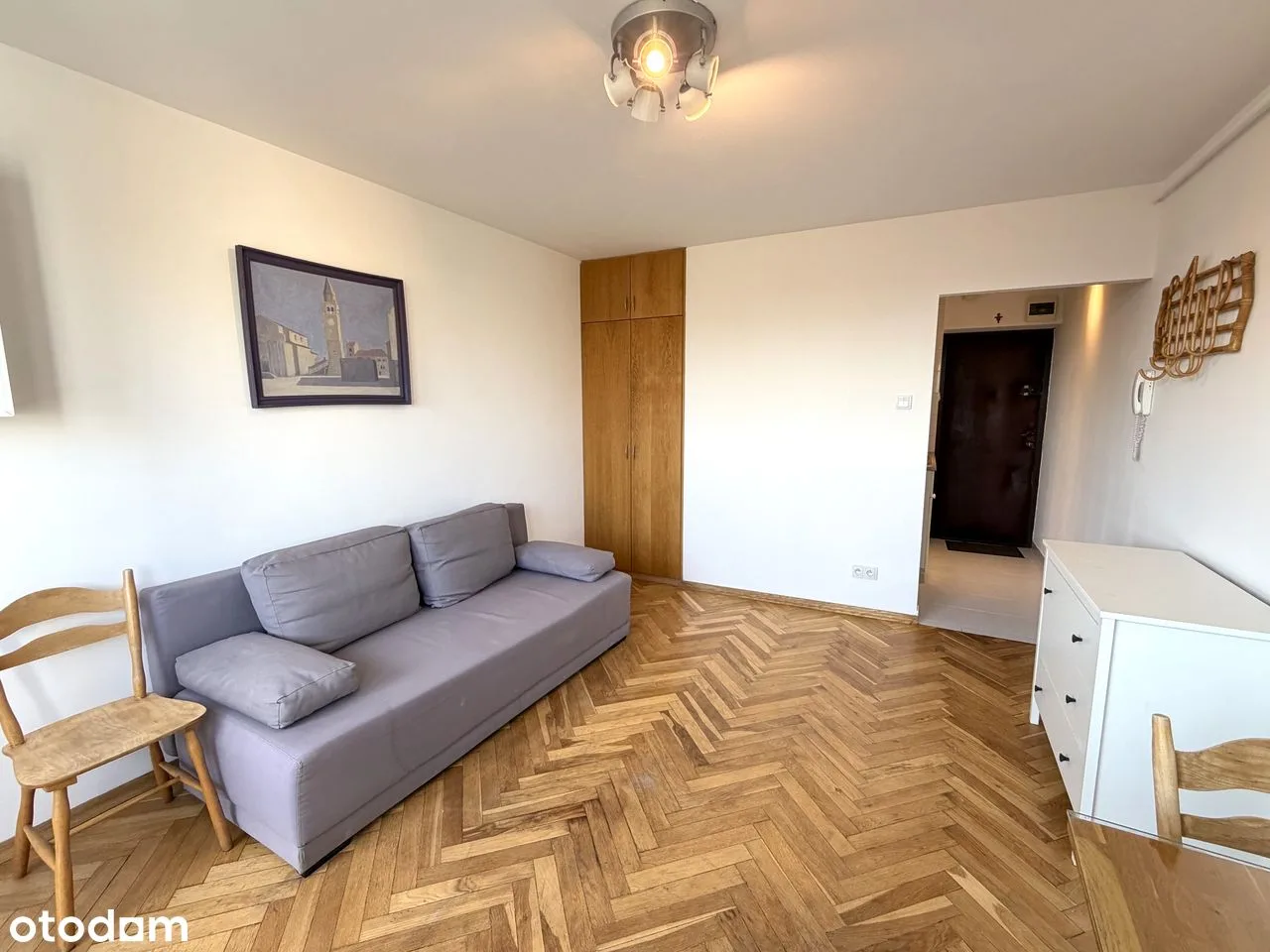Студия 21 m² с лоджией в Ochota