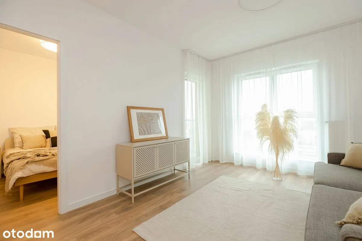 2-pokojowe | 39.6 m2 | Balkon | Internet w cenie | Bezpośrednio