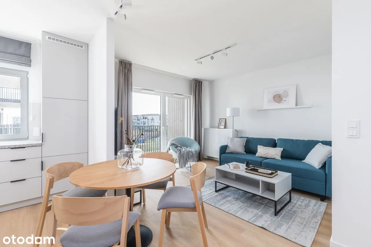 Two-bedroom three-room apartment in Bemowo