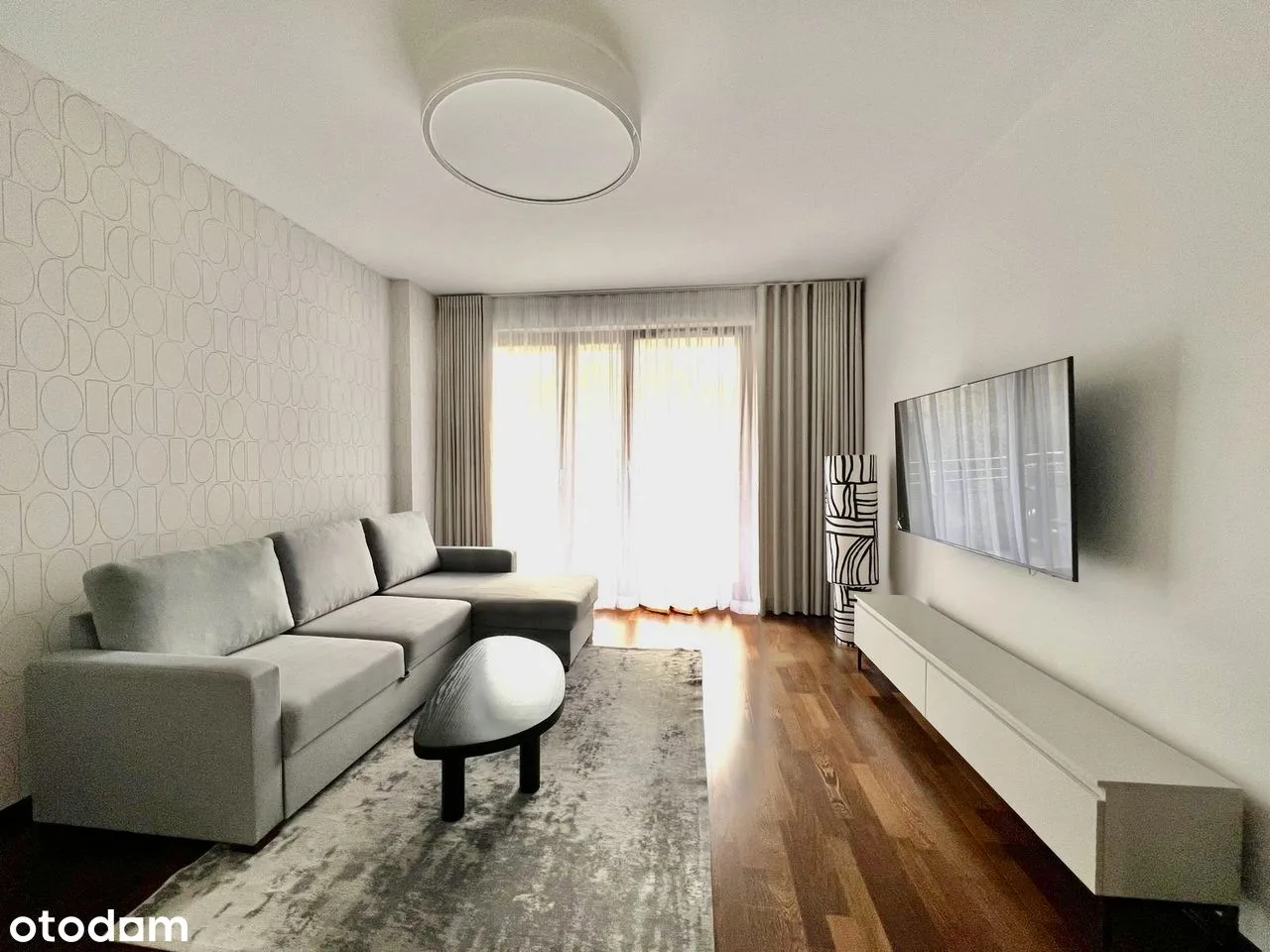 Wynajmę 2-pok, mieszkanie 54 m², Metro Wilanowska, garaż