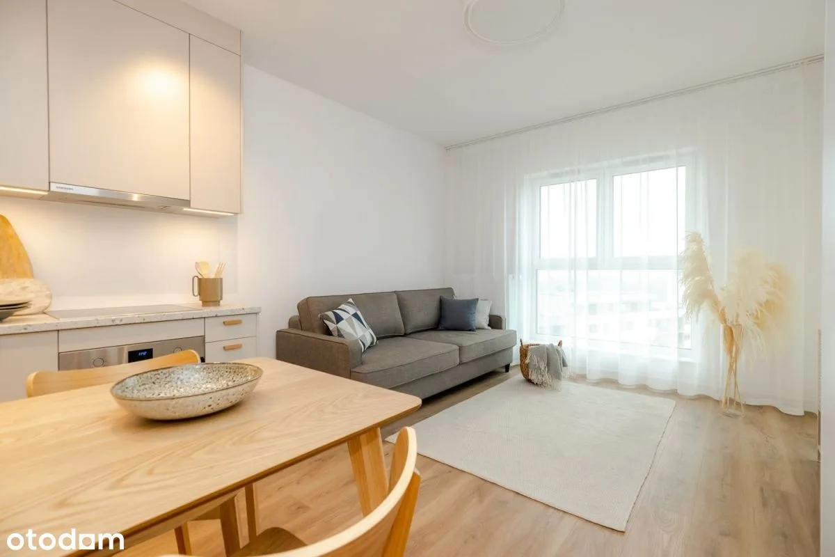 2-pokojowe | 34.4 m2 | Balkon | Internet w cenie | Bezpośrednio