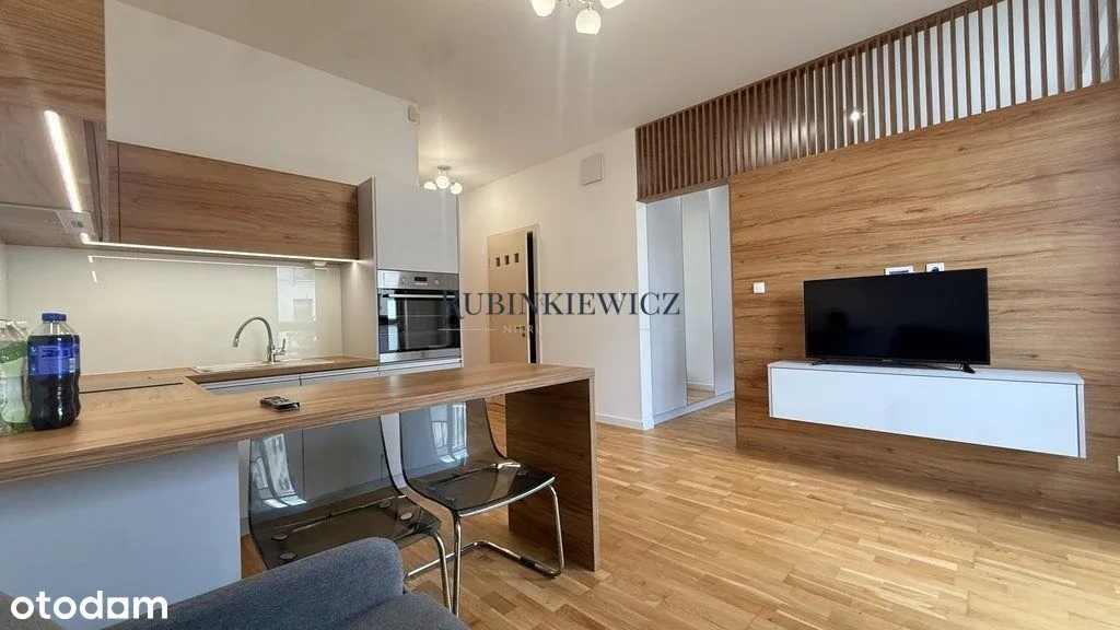 Furnished one-bedroom apartment in Wilanów