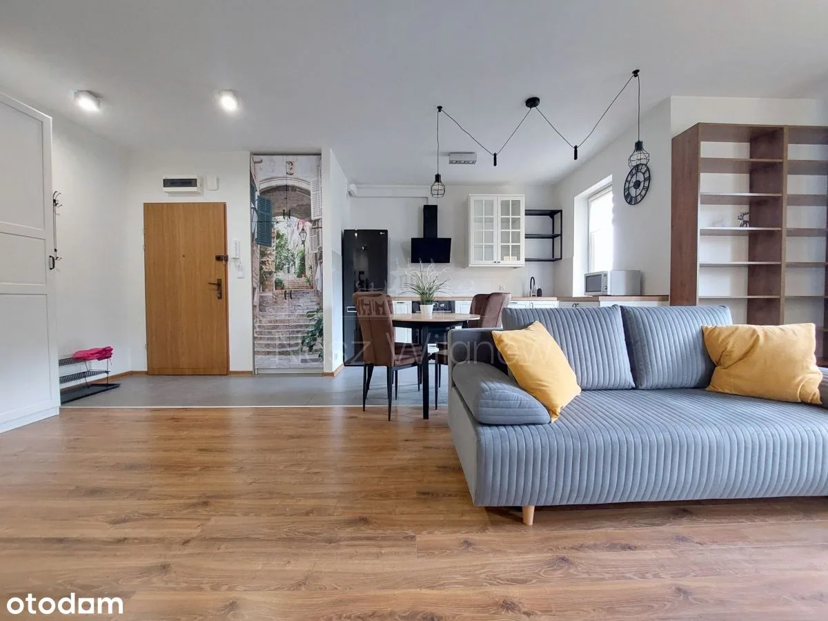 Furnished one-bedroom apartment by the park in Ursynów