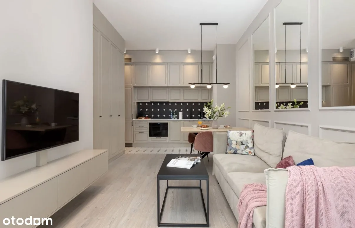 Dwupokojowy apartament w sercu Powiśla
