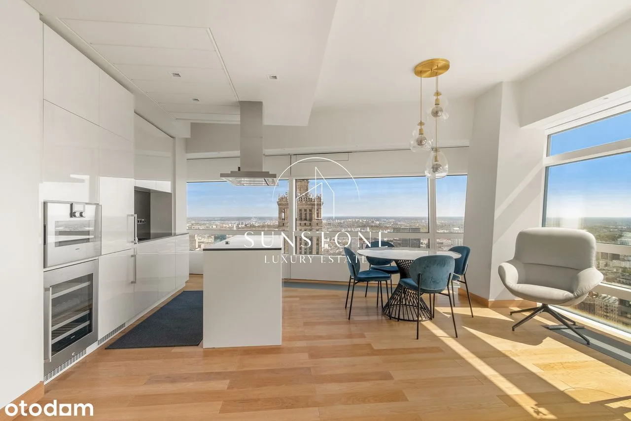 Apartament na wynajem: Złota 44 | 35+ piętro | widok na Pałac