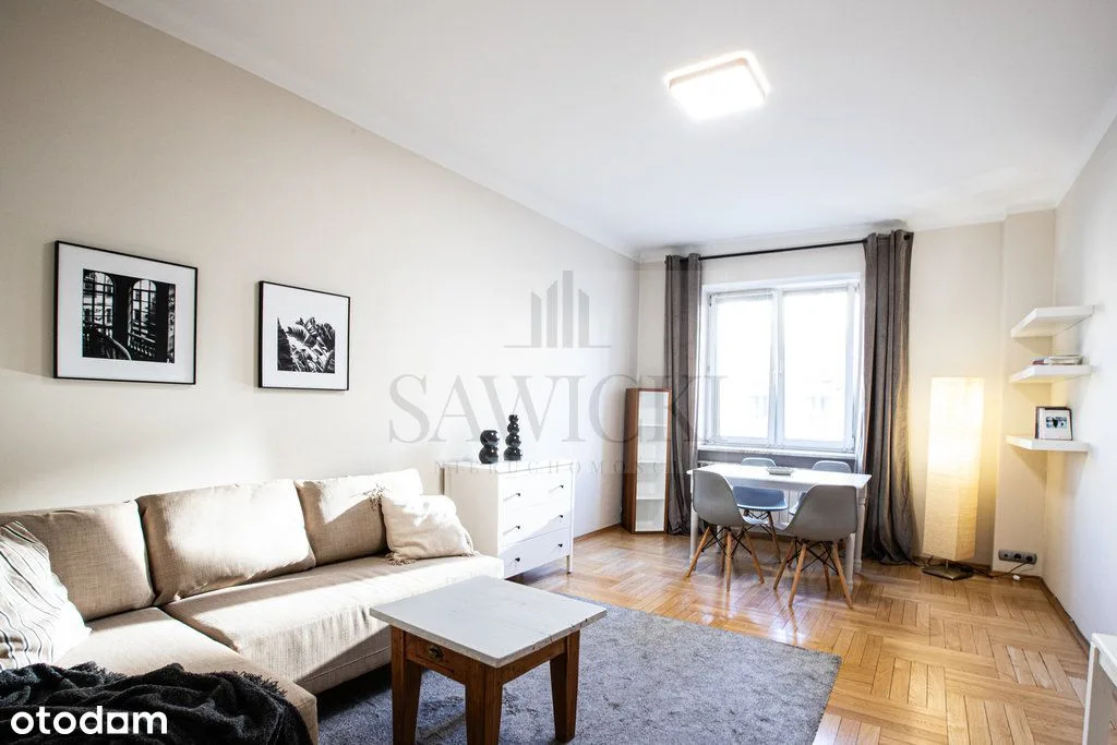 Furnished one-bedroom apartment in Śródmieście