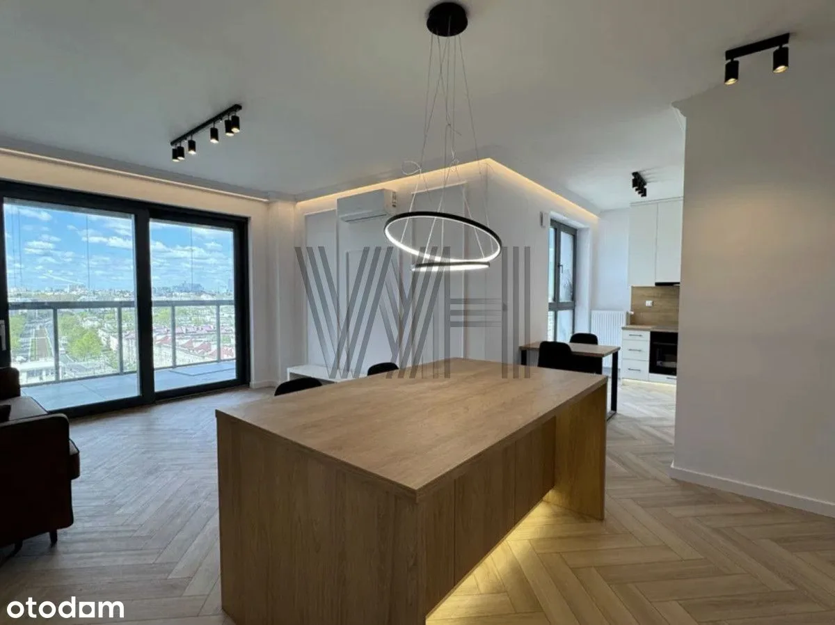 Nowy apartament 3-pok. z widokiem Mokotów 14p