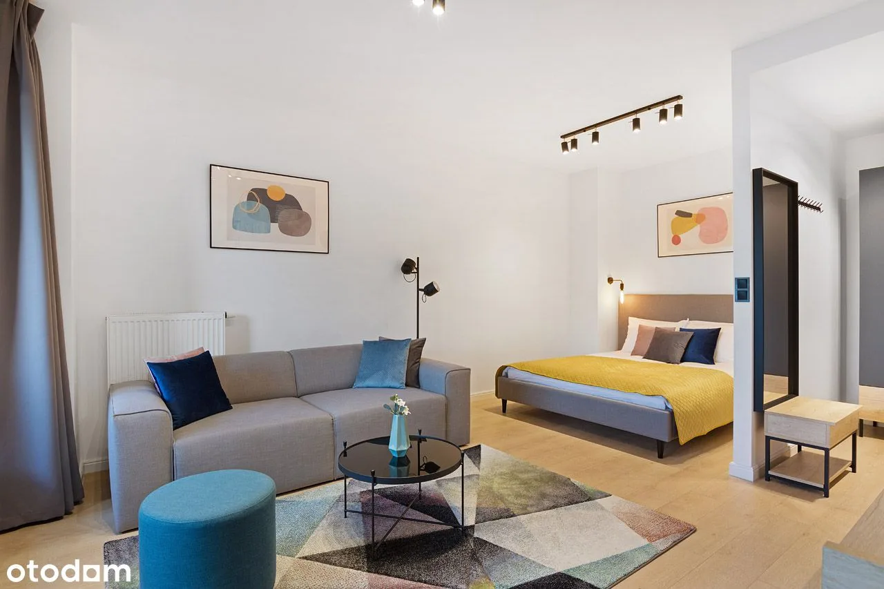Kawalerka 38m2 w centrum, bez prowizji. Co-working i siłownia w cenie