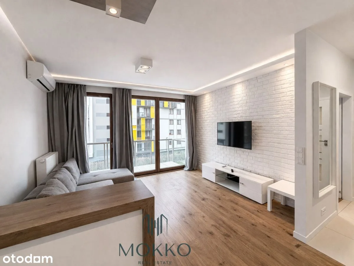 2 pokoje | 38 m² | Balkon | Mokotów | Cybernetyki
