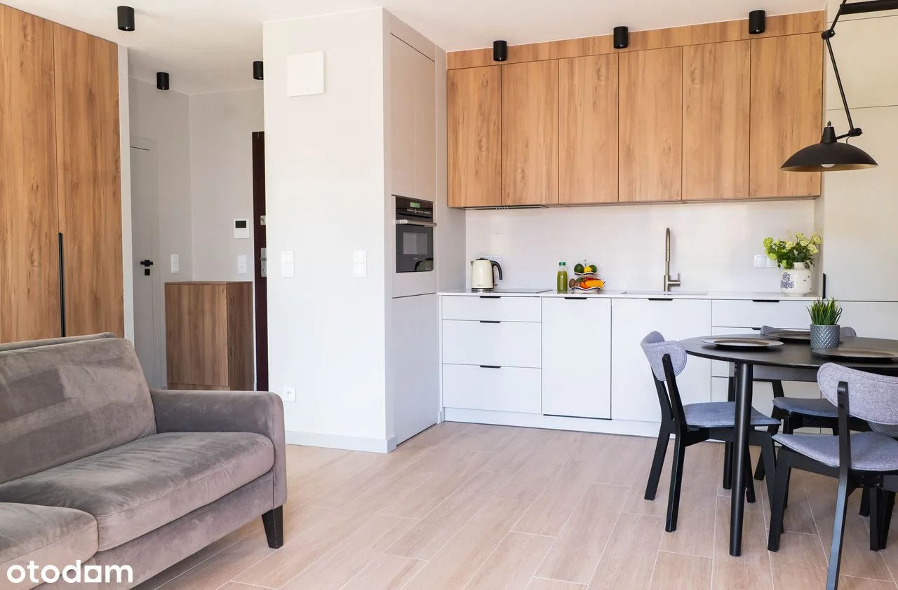 Nowe studio w wysokim standardzie, duży taras, garaż , Wola