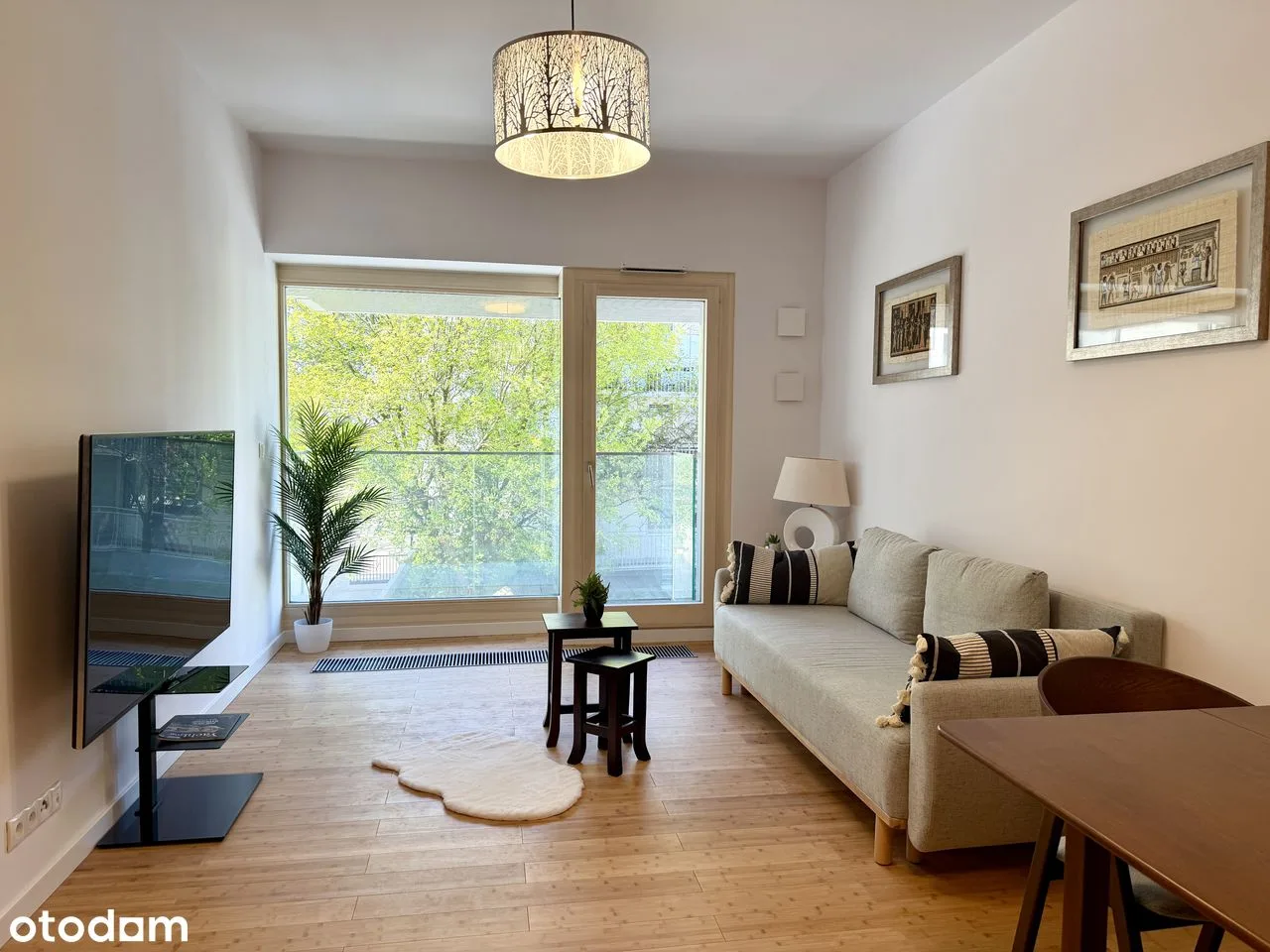 New one-bedroom apartment near Park Saski