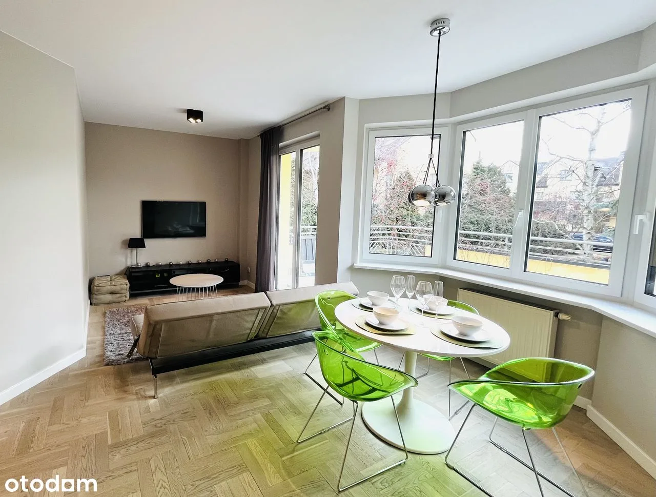 Three-room apartment with large balcony in Buenos Aires