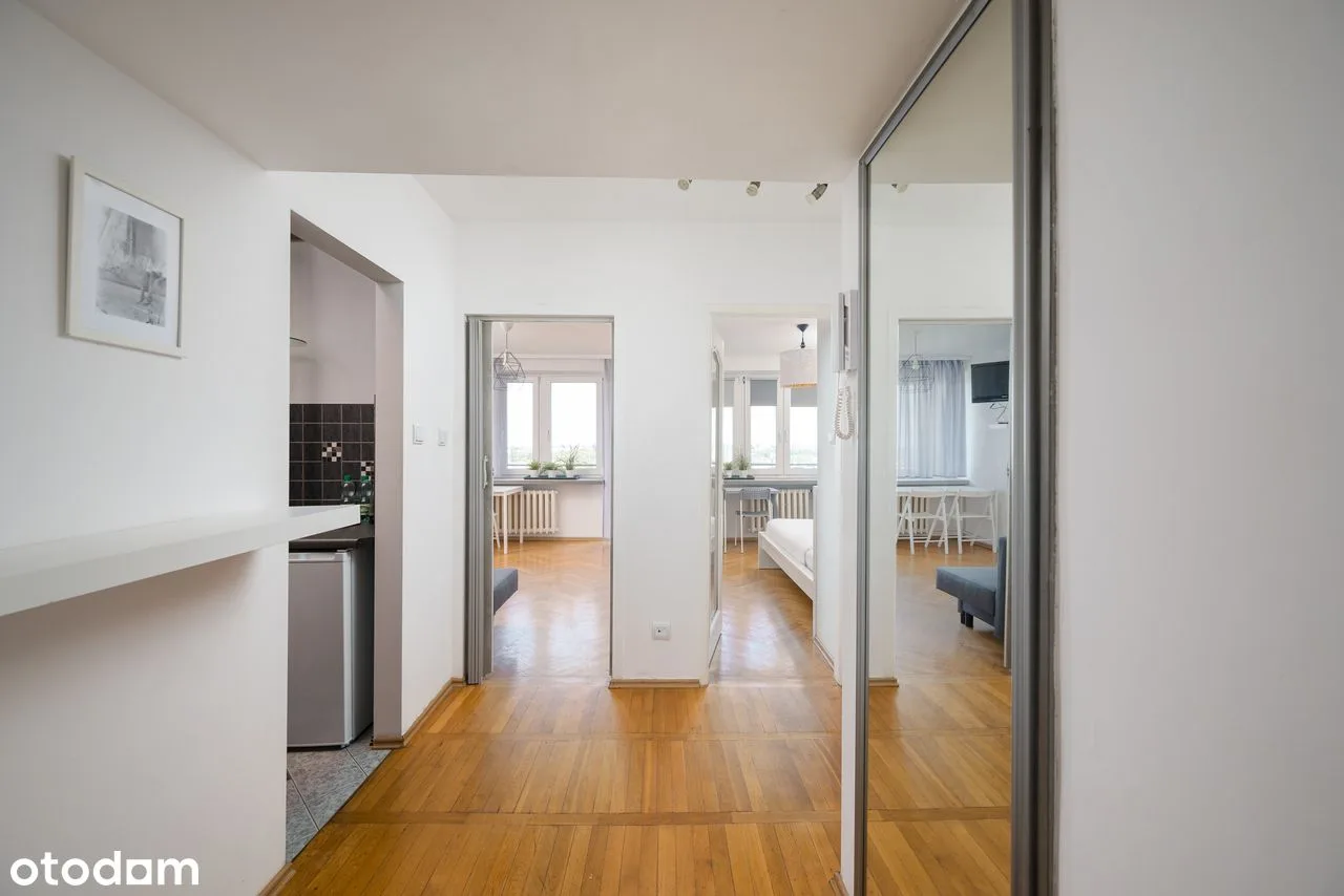 Jasne | 2 pokoje + kuchnia | balkon | widok na zieleń | Smolna 8 - 0%