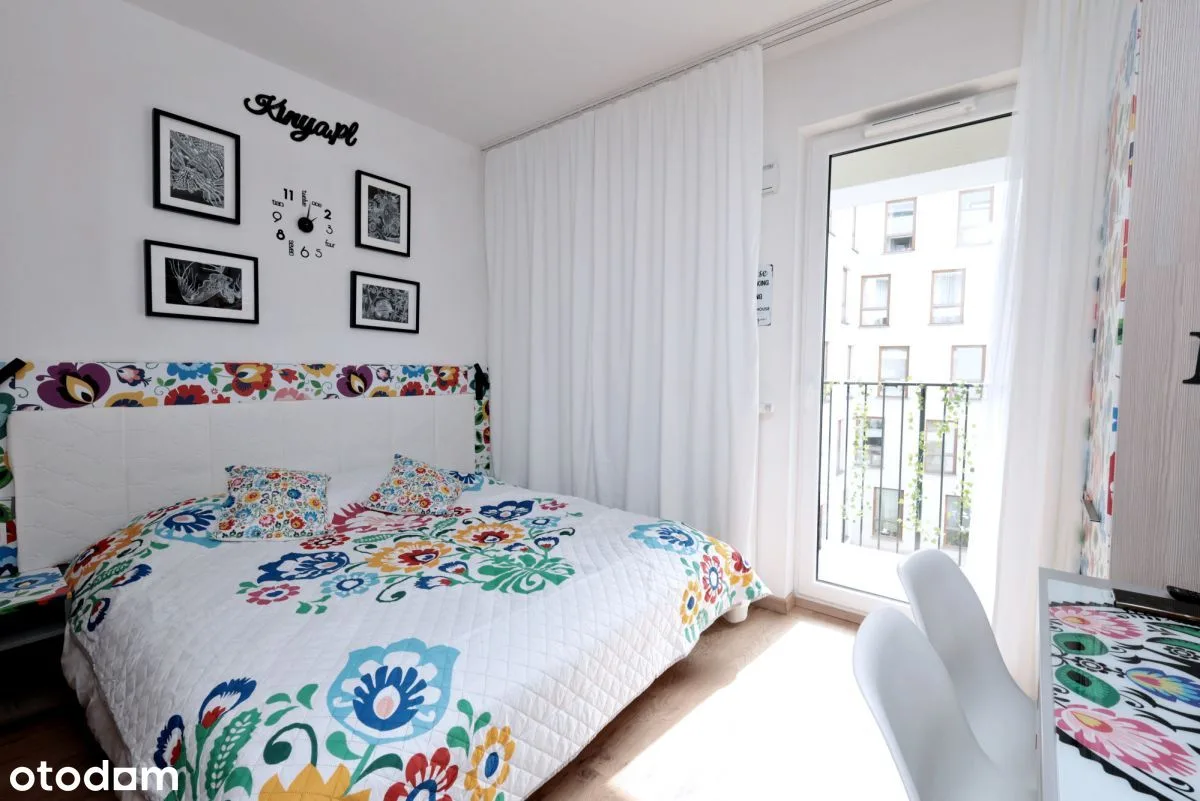 Nietuzinkowy mikroapartament z balkonem na Woli