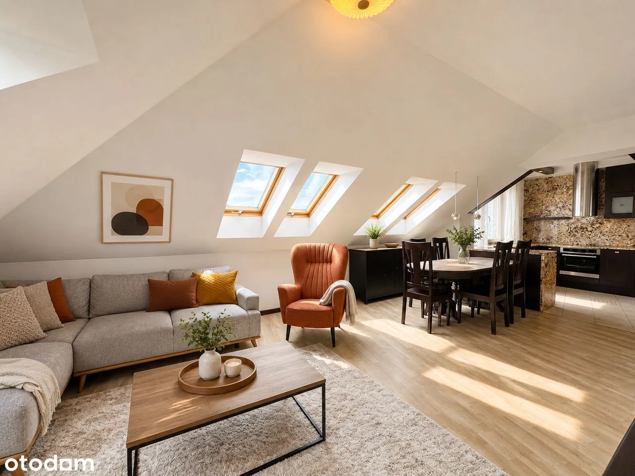 Klimatyczne 3 pok. dwupoziomowy apartament z antresolą na Ursusie
