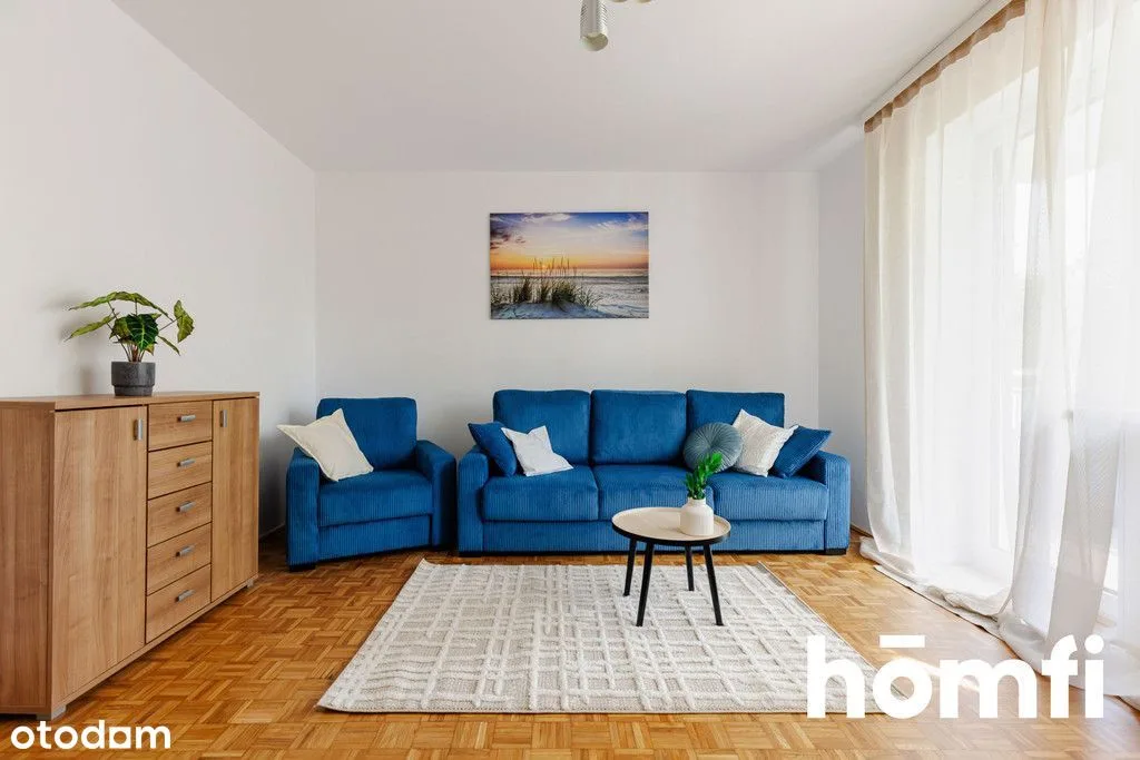 Two-room apartment with balcony in Bemowo