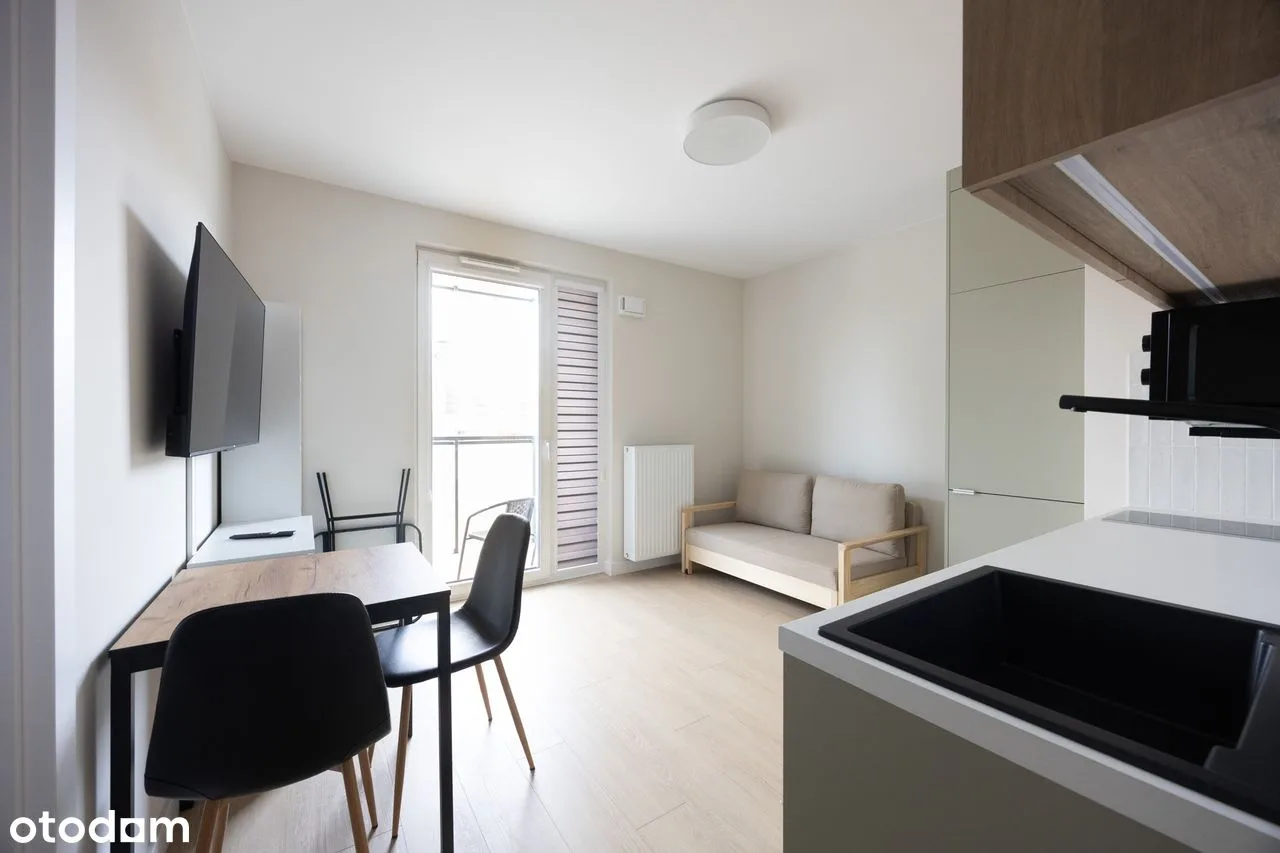 New two-room apartment with balcony in Bemowo