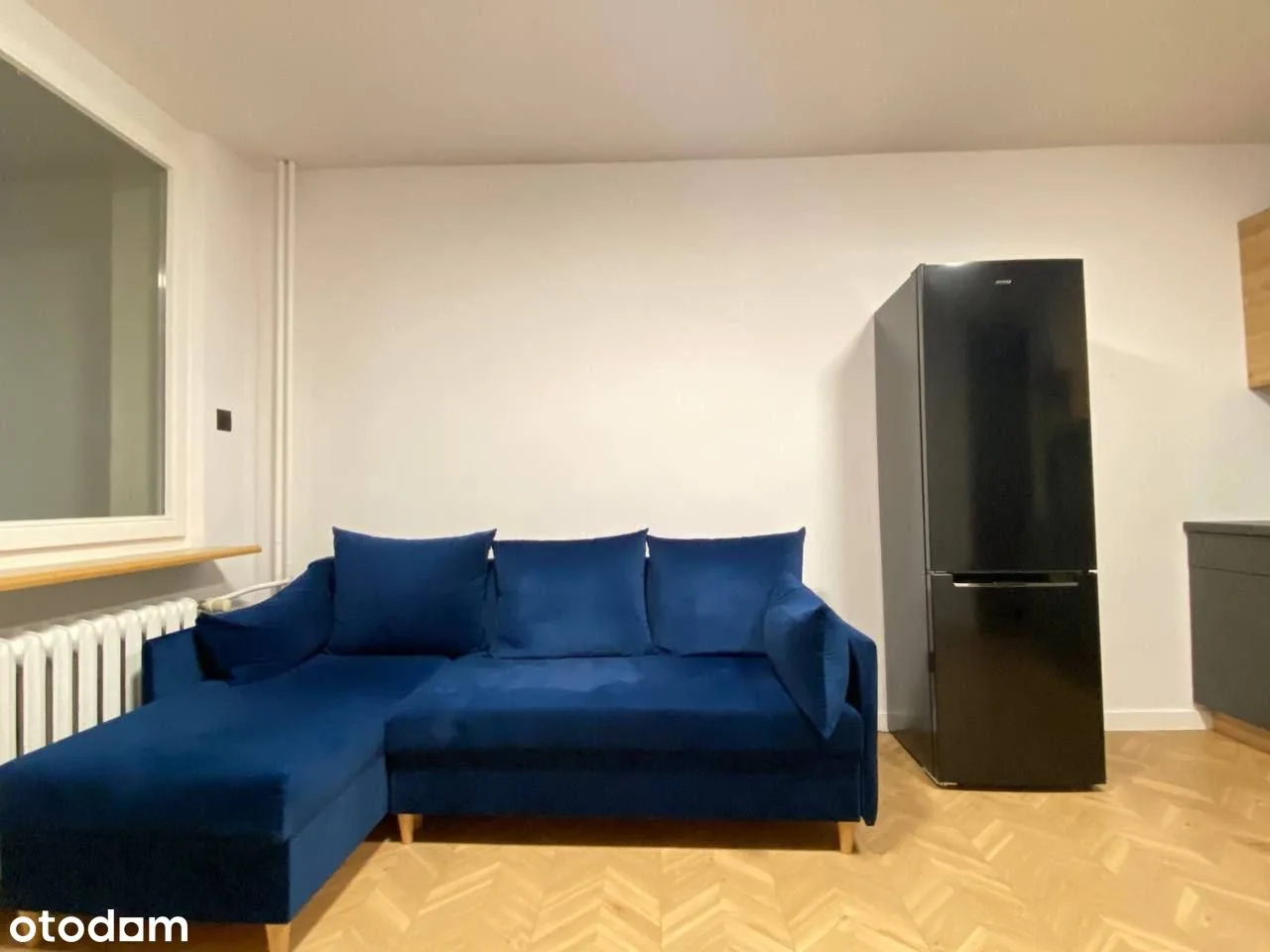 Three-room apartment with balcony in Ursynów
