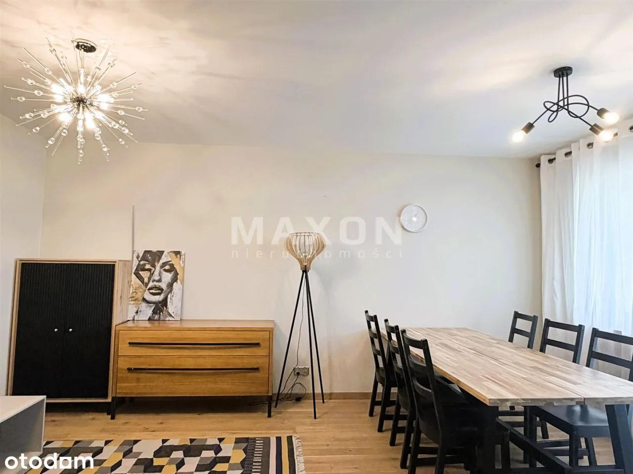 8th floor, large balcony, Kabaty