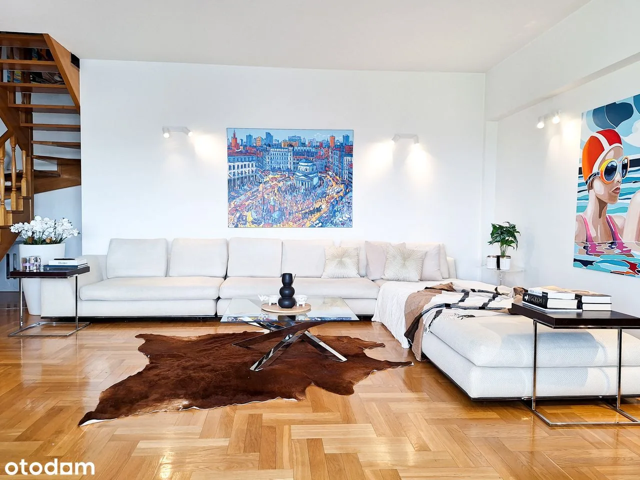 Dwupoziomowy apartament 5pokoi Mokotów/Sobieskiego