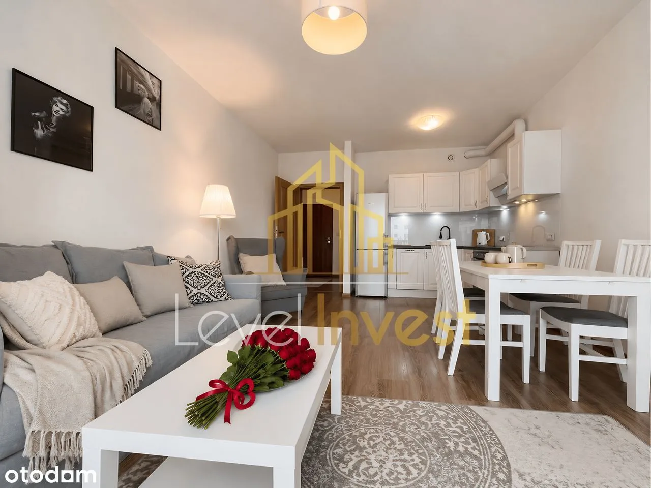 56 м² с балконом, метро Służew