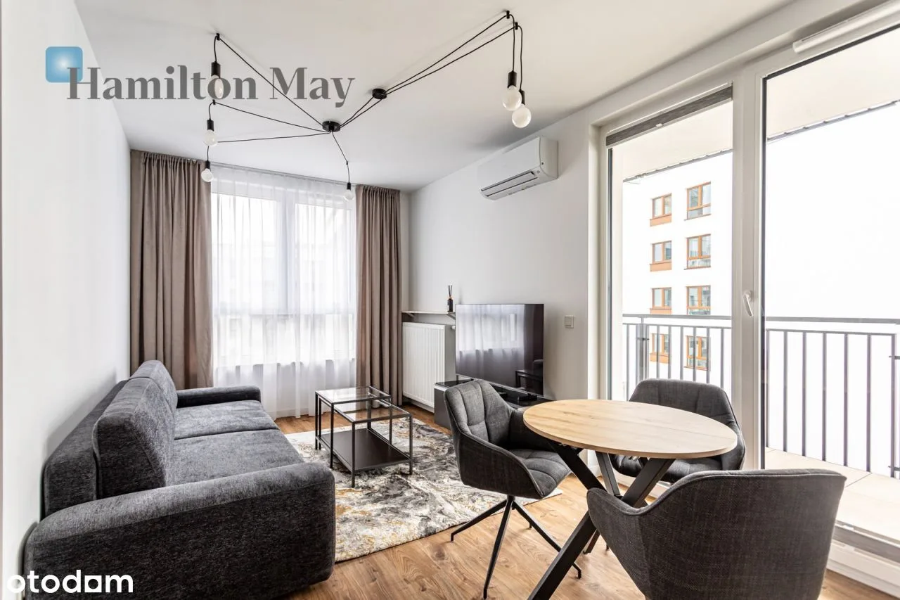 Ochota 53 m², balkon, klimatyzacja