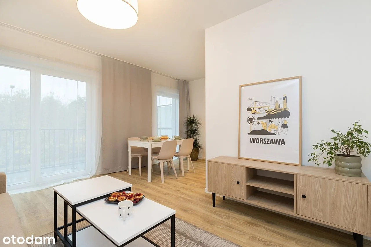 Przestronne 4-pokojowe mieszkanie 60 m² – Praga Południe
