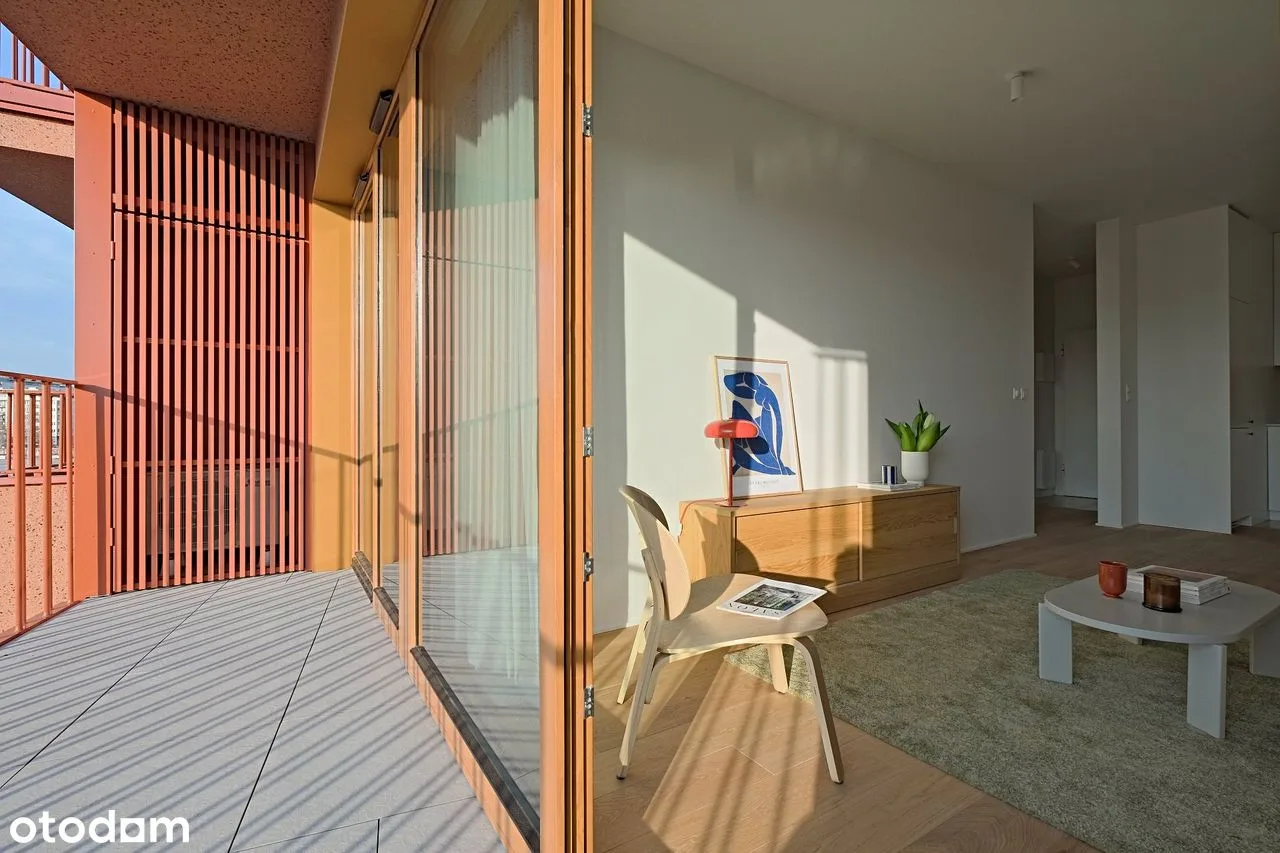 47 m², balkon, klimatyzacja, Kabaty