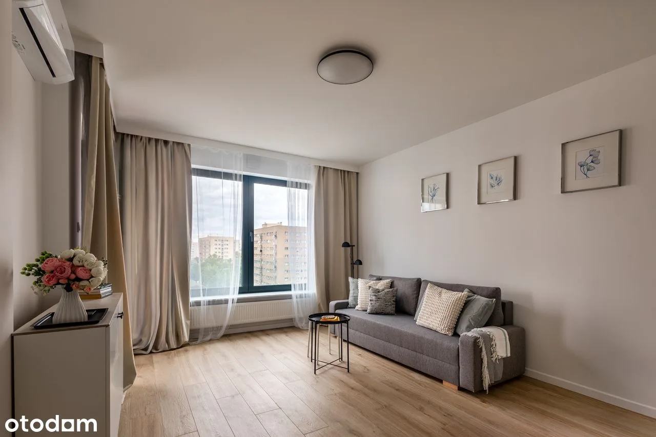 Designerska kawalerka PREMIUM z klimatyzacją i loggią - 37m² - nowe