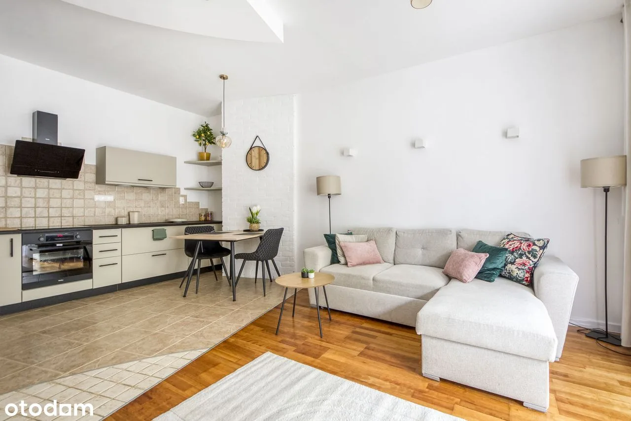 2 pokoje | 48 m² | Metro Kabaty 9 min | Duży Balkon | Nowe AGD