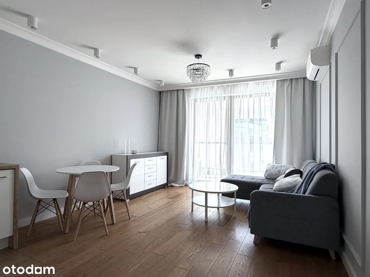 Mieszkanie 44,5 m², dwa balkony