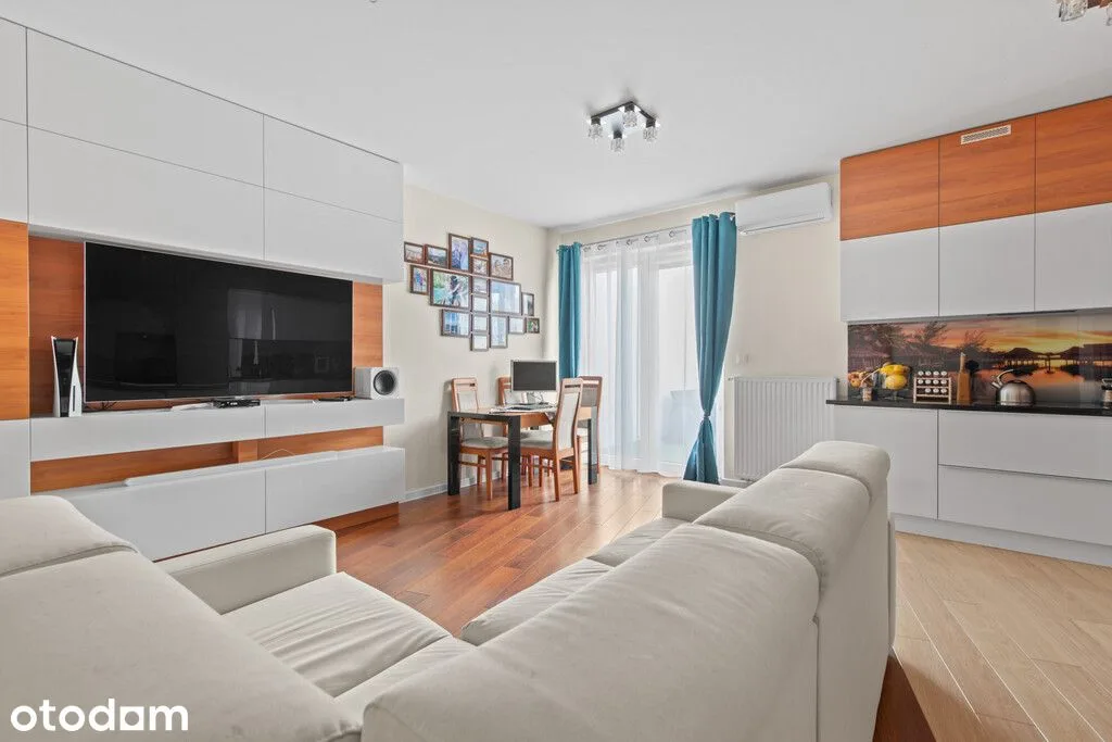 2-room 46 m² terrace apartment
