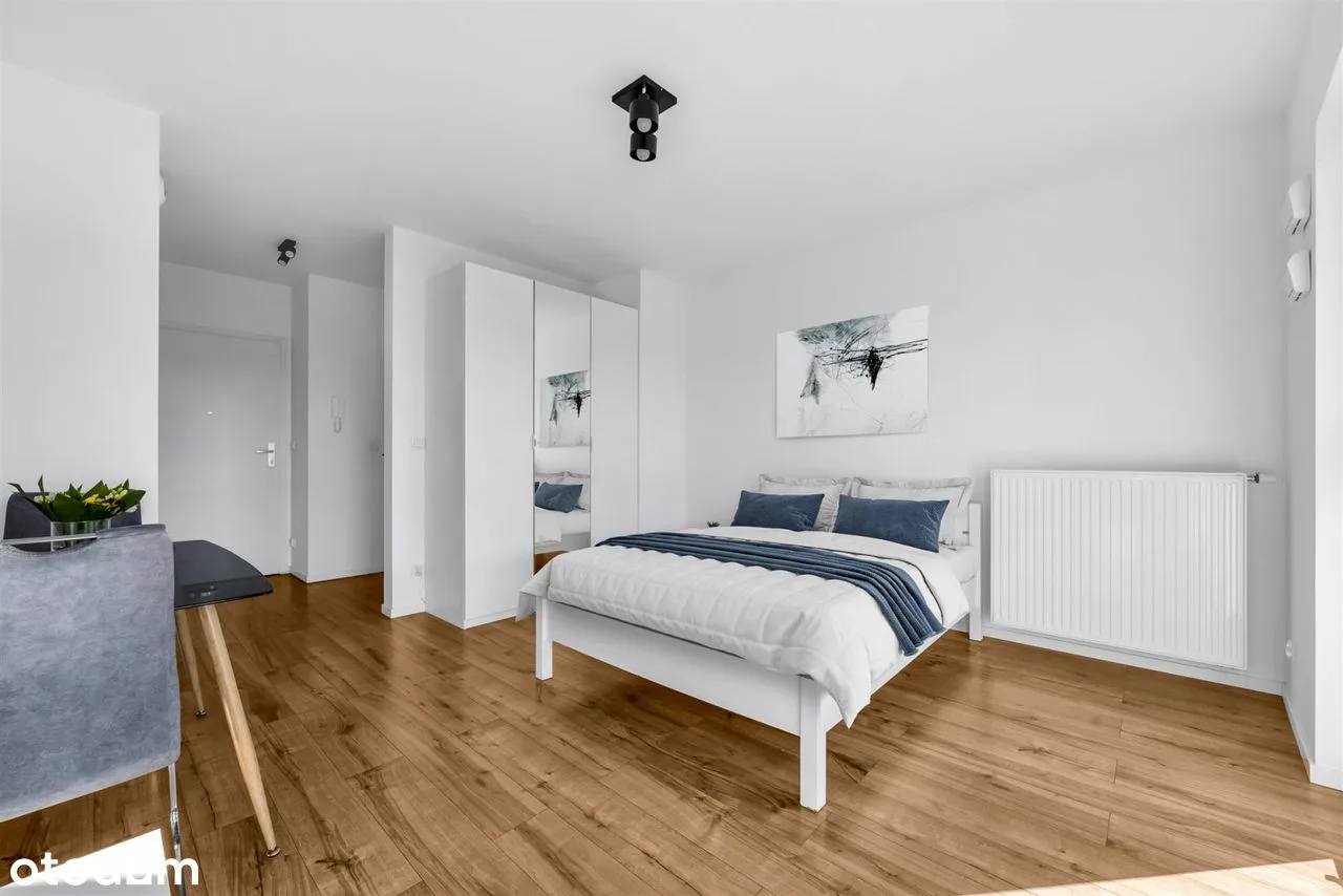 Студія 24,61 м², вид на Національний стадіон