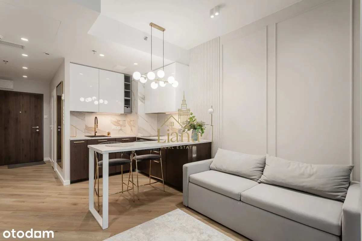 38 m2| wydzielona sypialnia| widok| Wola