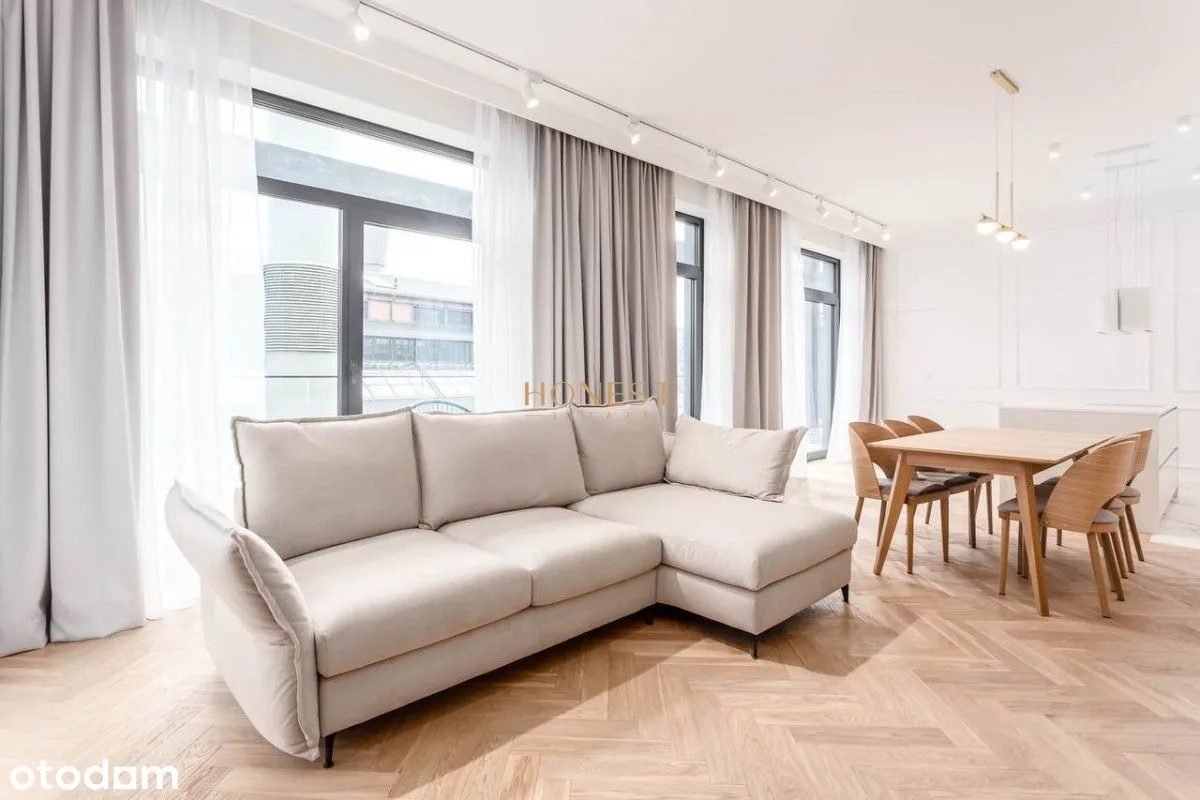 Powiśle 5 pokoi, balkon 85 m²